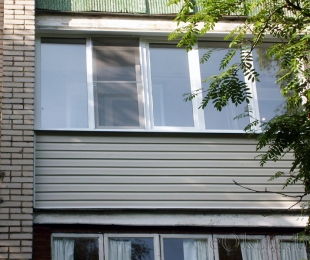 Балконная рама из ПВХ. Жодино. №6