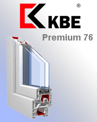 Оконный профиль KBE premium 76